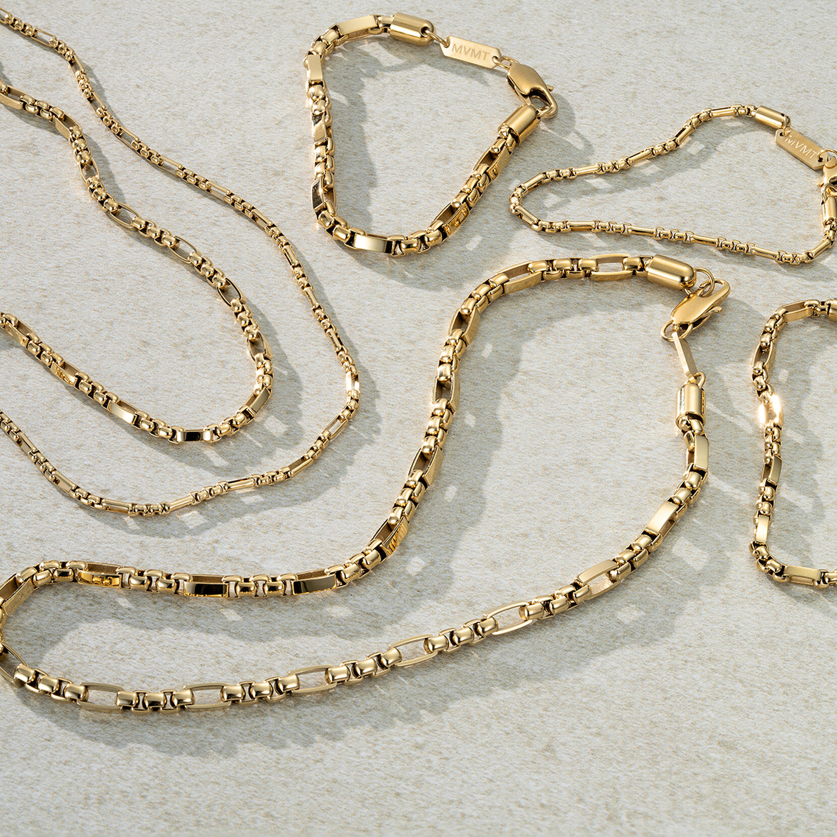 Figaro Box Chain Necklace