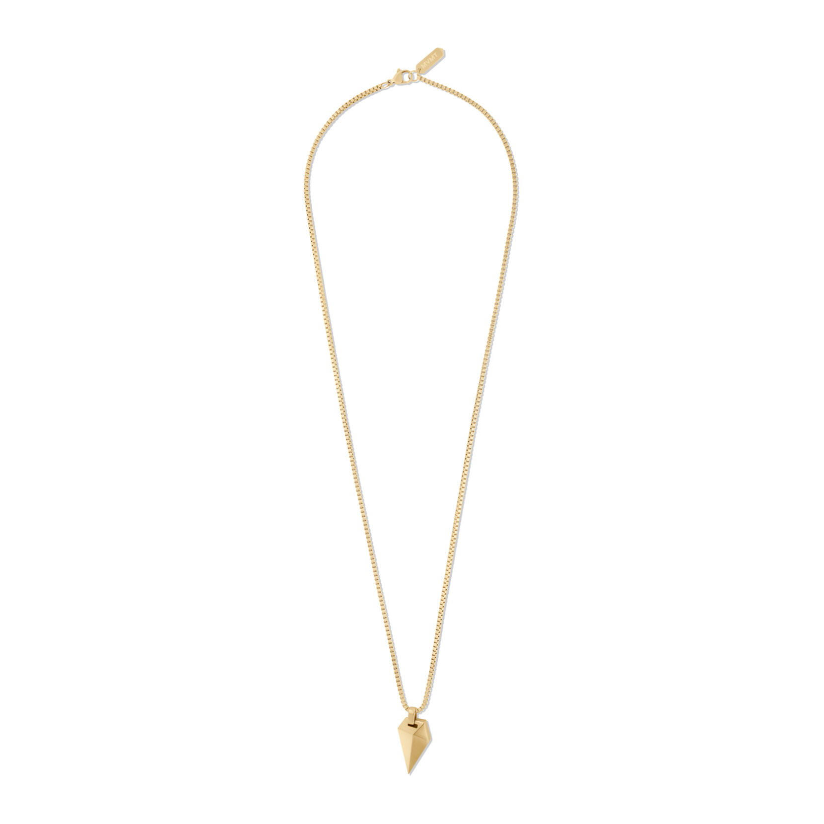 Sculpted Shark Tooth Pendant Necklace