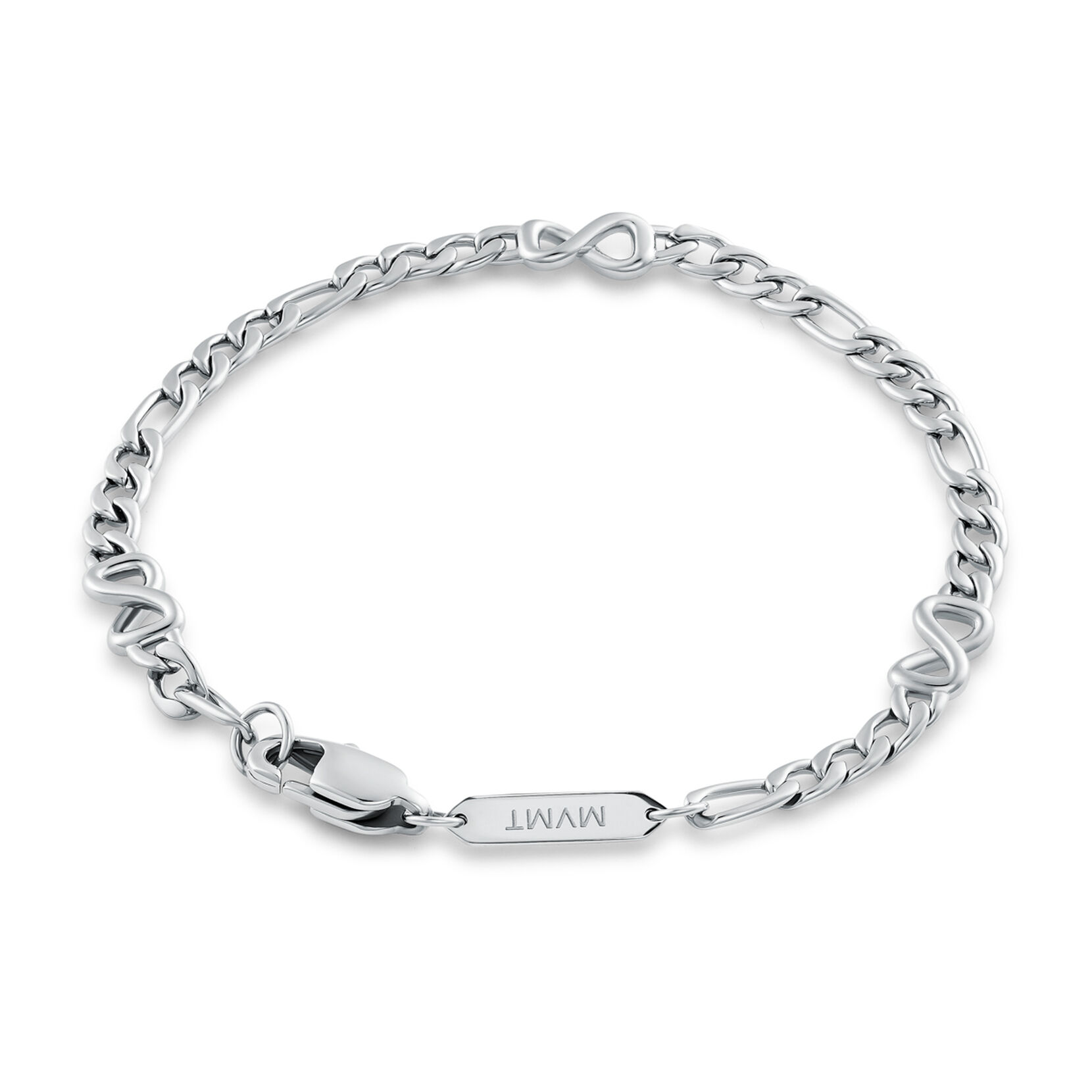 Figaro Chain Bracelet - 3.8MM