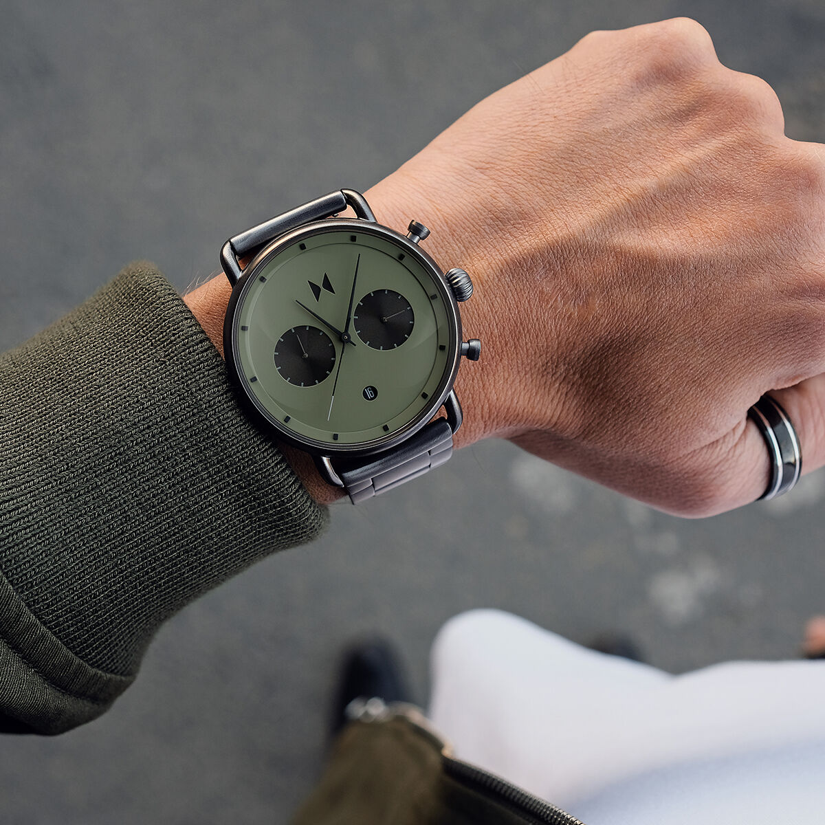 mvmt rallye green gunmetal