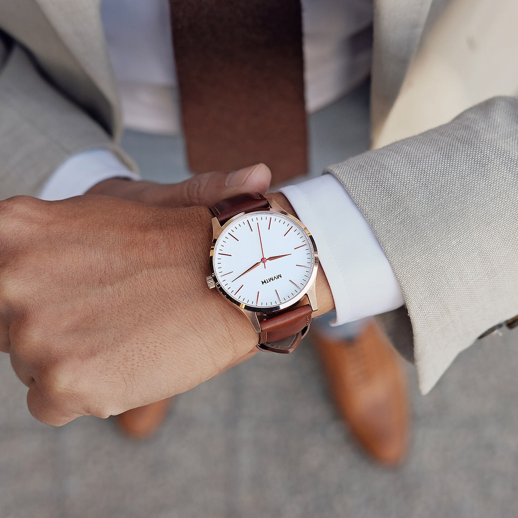 The 40 - Rose Gold Natural Tan