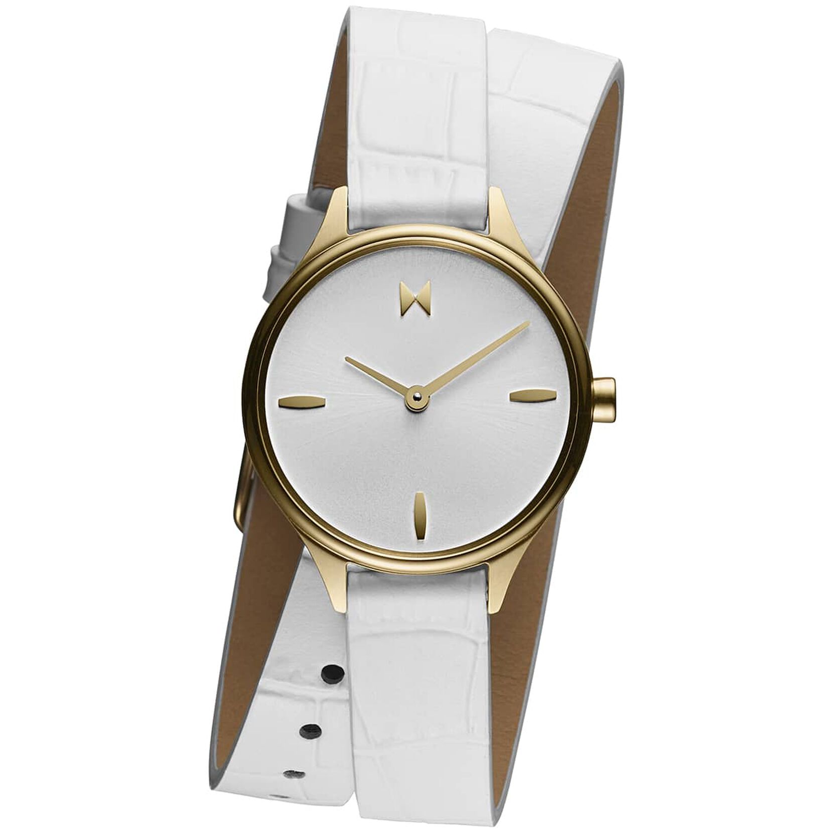 Reina - 12mm Sugar White Italian Leather
