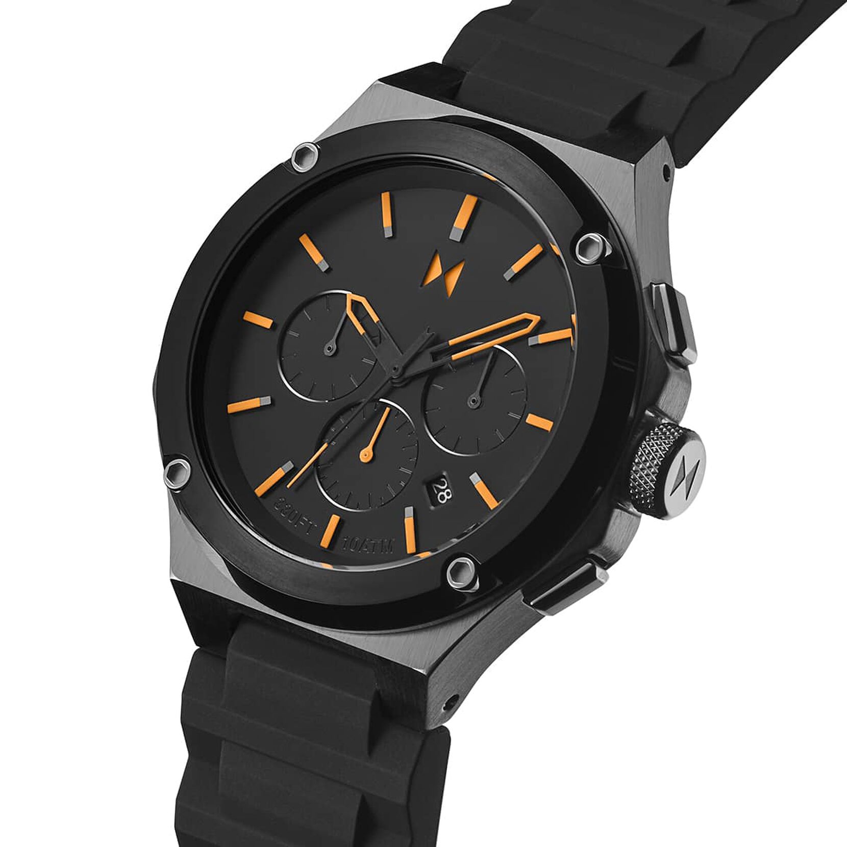 Raptor Men's Sport Chronograph Watch | Electric Orange | MVMT