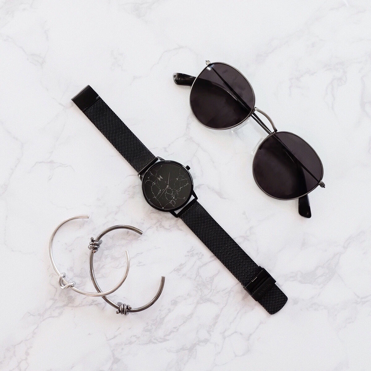 Melrose shop marble watch