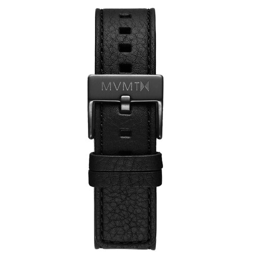 Chrono - 20mm Black Leather