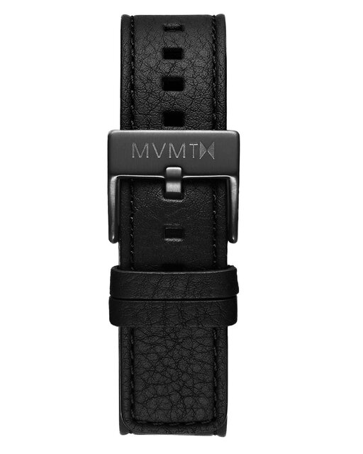 Chrono - 20mm Black Leather