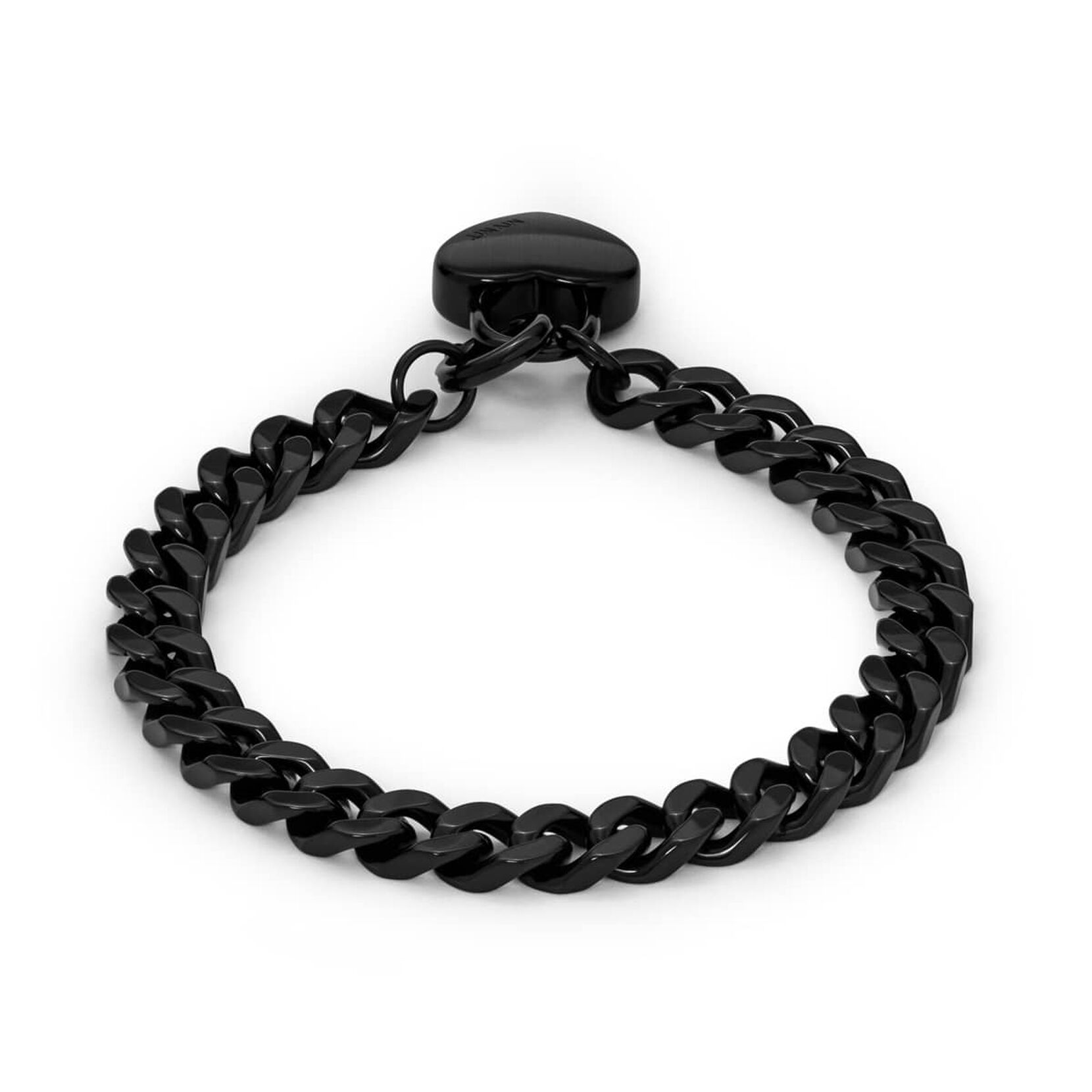 Chunky Heartlock Chain Bracelet