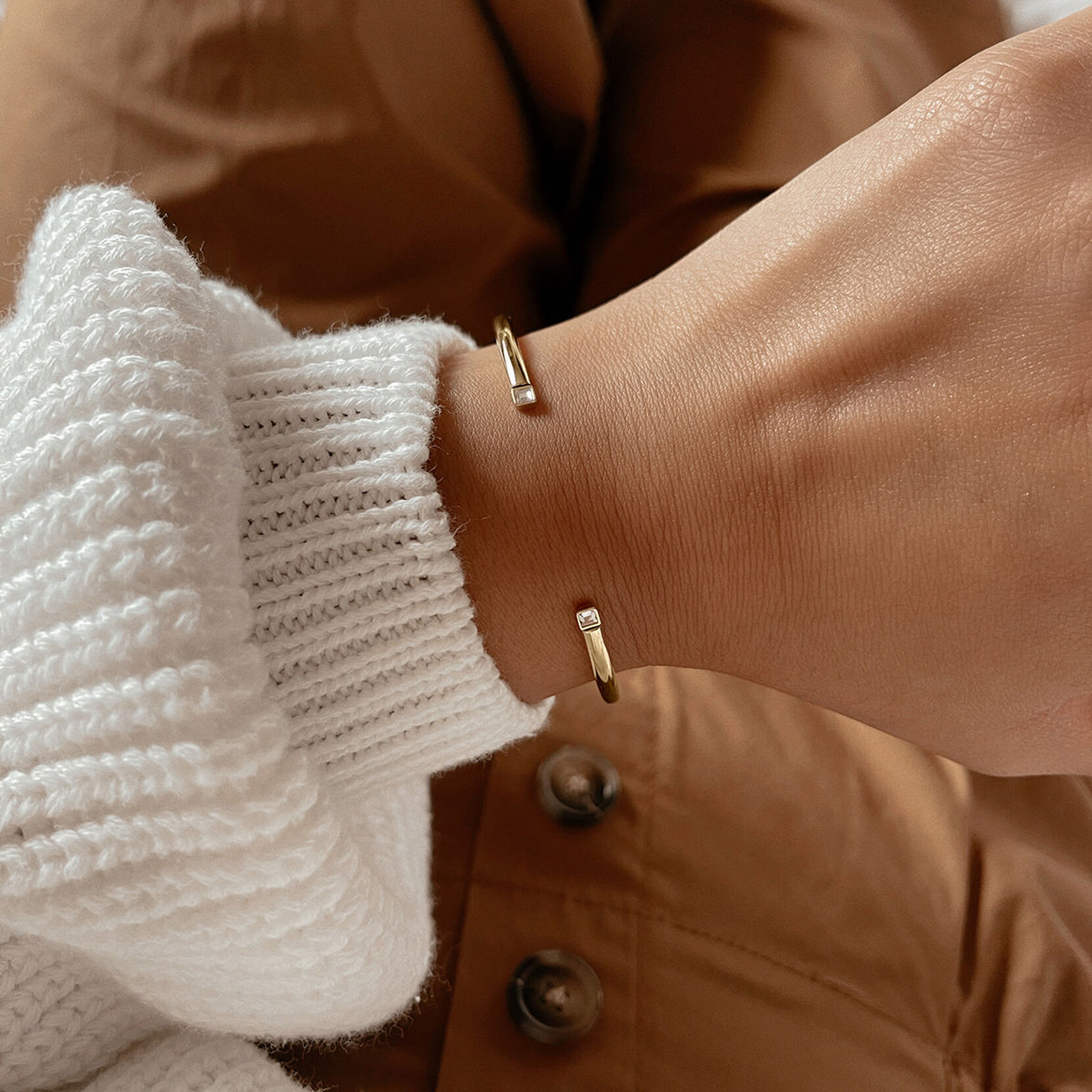 Halo Crystal Cuff
