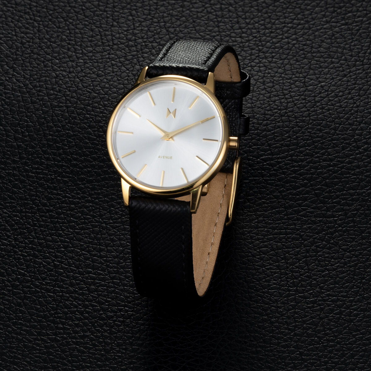 Avenue Collection Saffiano Noir Women s Watch MVMT