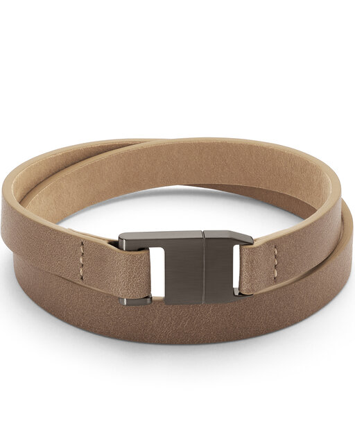 Leather Latch Bracelet