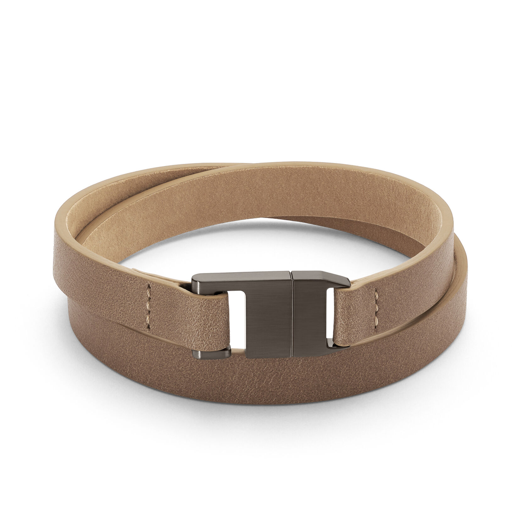 Leather Latch Bracelet