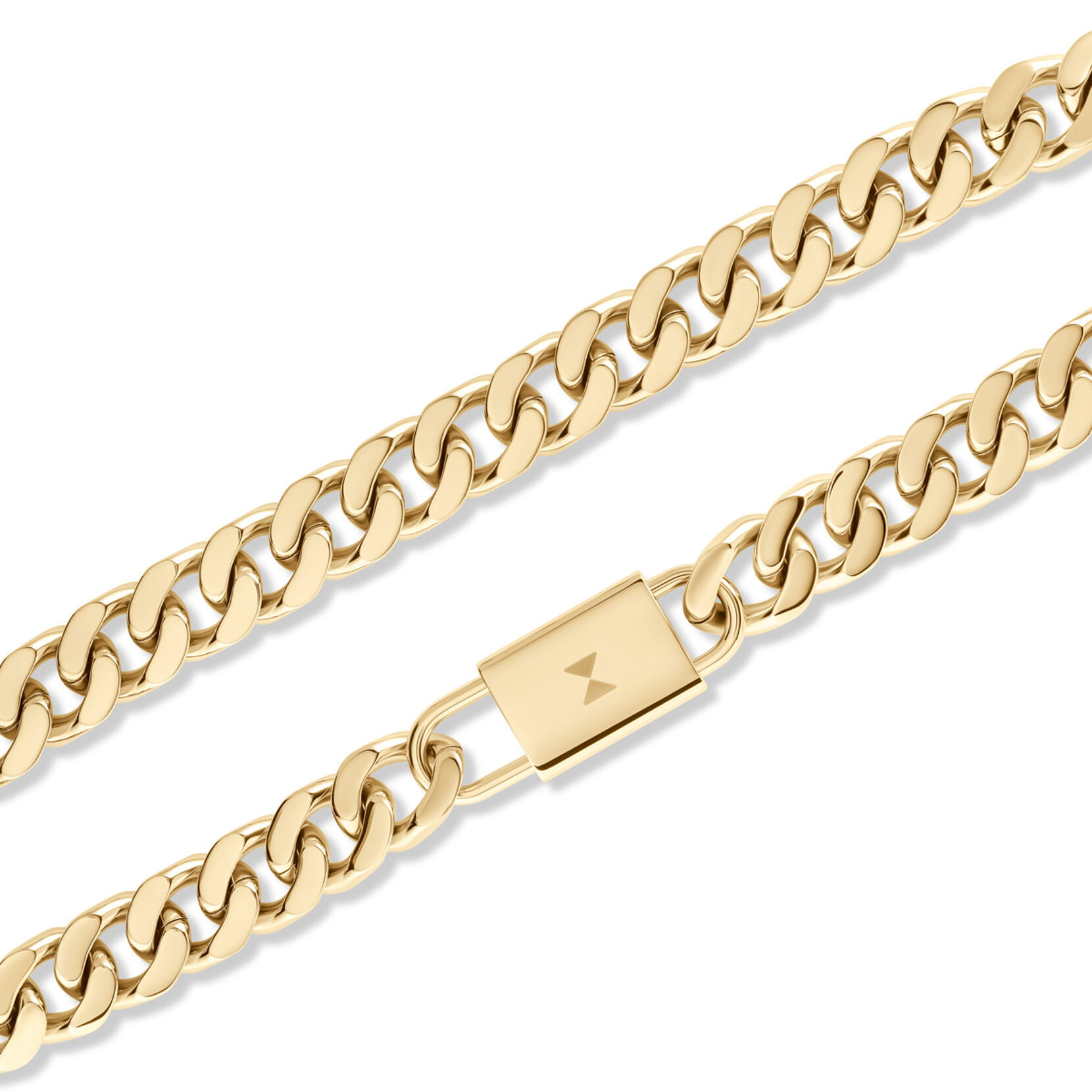 Chunky Padlock Necklace