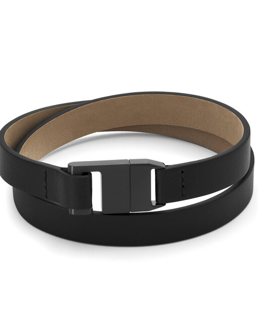 Leather Latch Bracelet