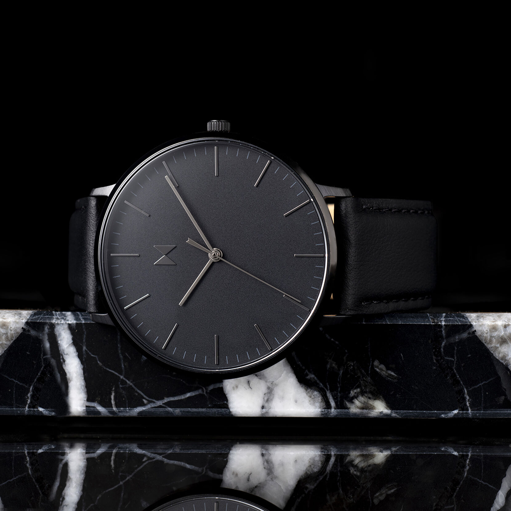 Legacy (Black & Black) Watch by MNMLST