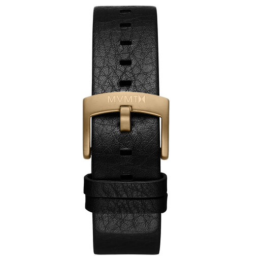 Blacktop - 24mm Black Leather