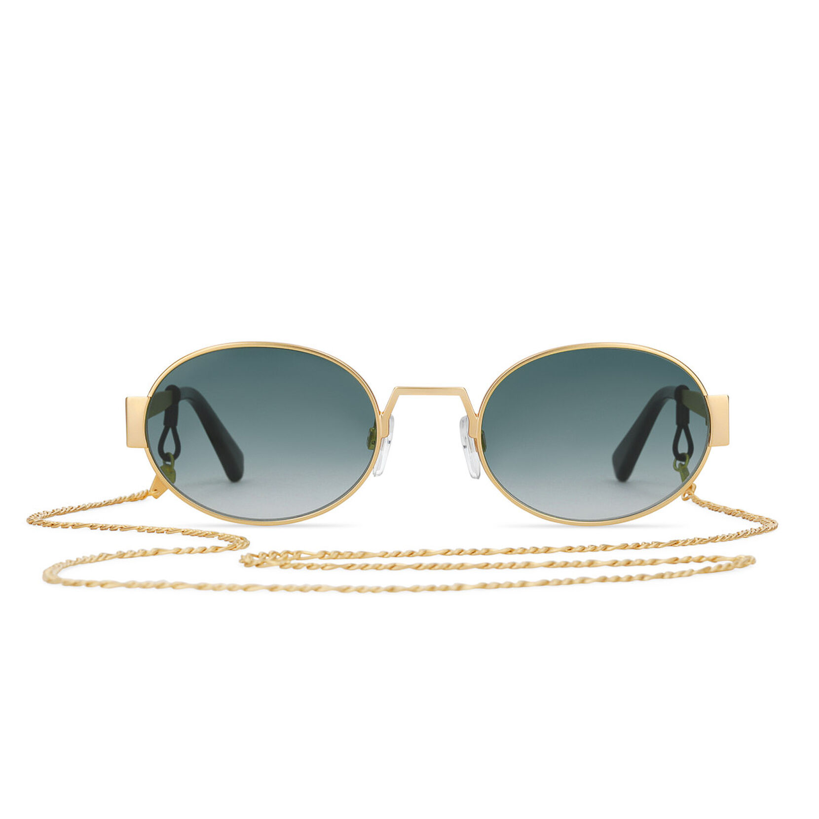 Party Favor Edition - Emerald Green Matte Gold + Emerald Green Lens Non-Polarized
