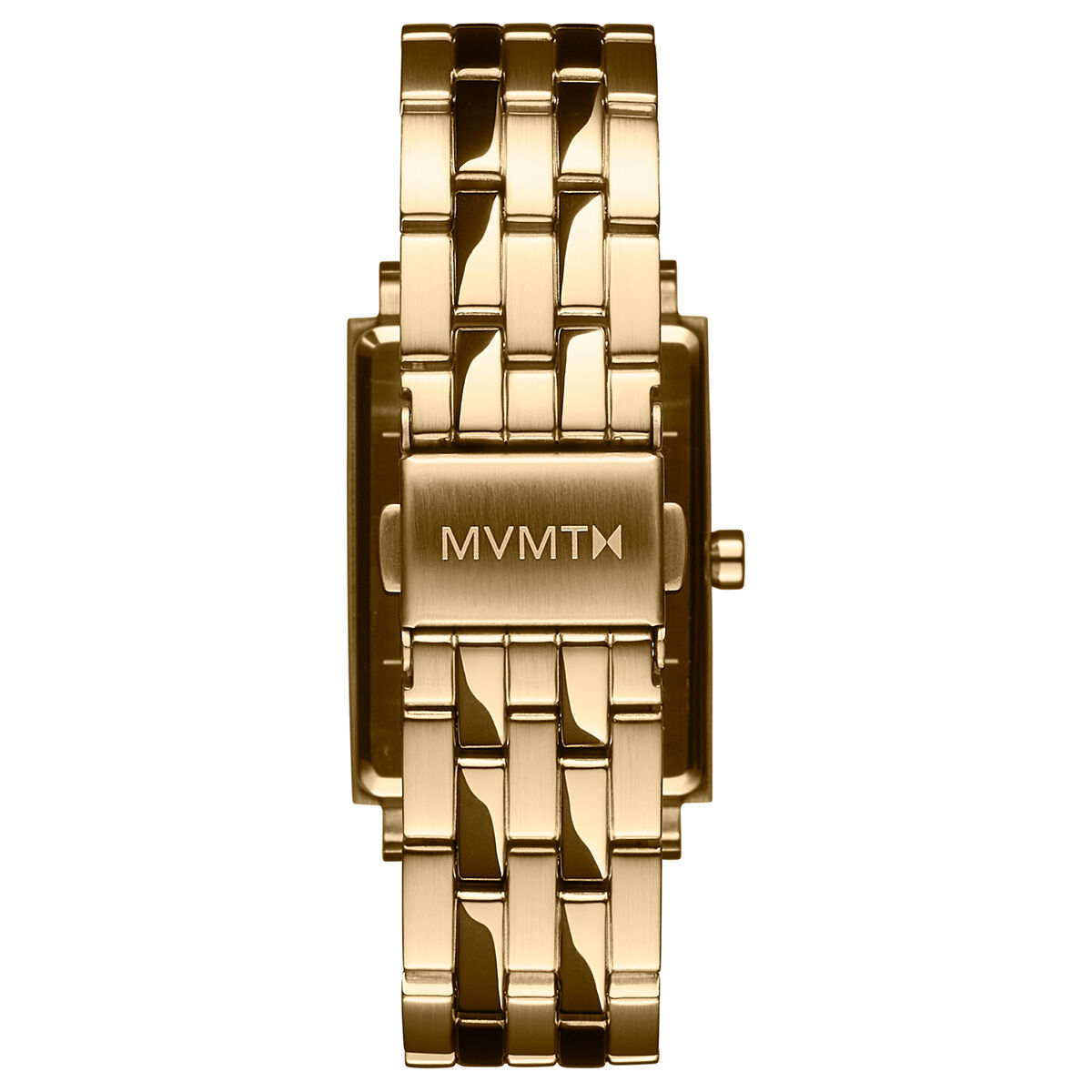 Mvmt Women s Signature Square Hello Kitty Gold Tone Stainless Steel Watch 24mm Gold