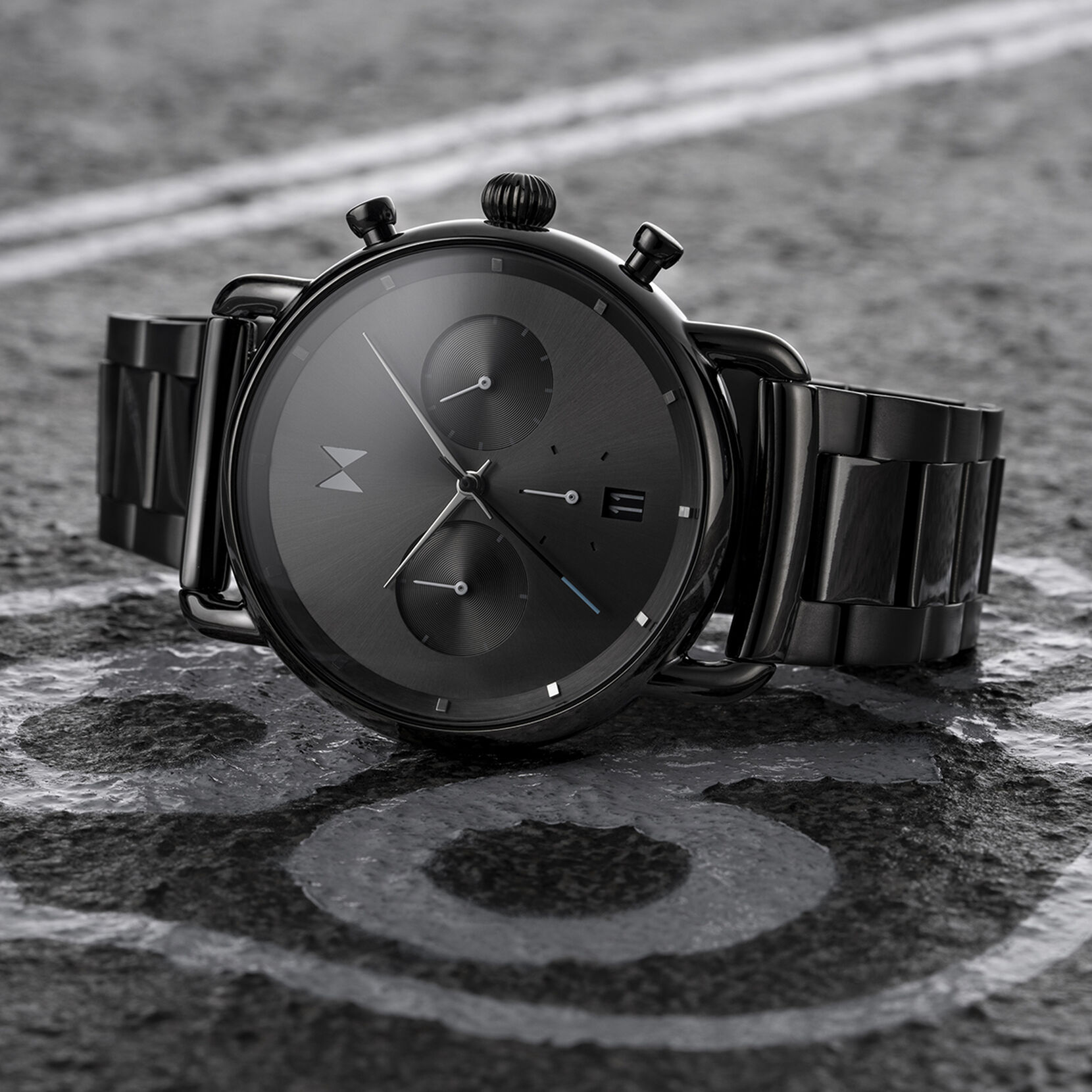 Galaxy Grey — Blacktop II Men’s Chronograph Watch | MVMT