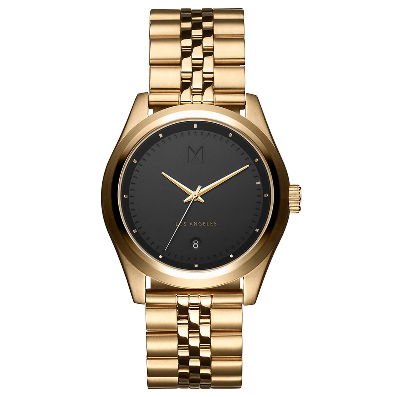 MVMT Hustle (Gold) with Golden Markers and 3-hand Miyota Quartz Movement