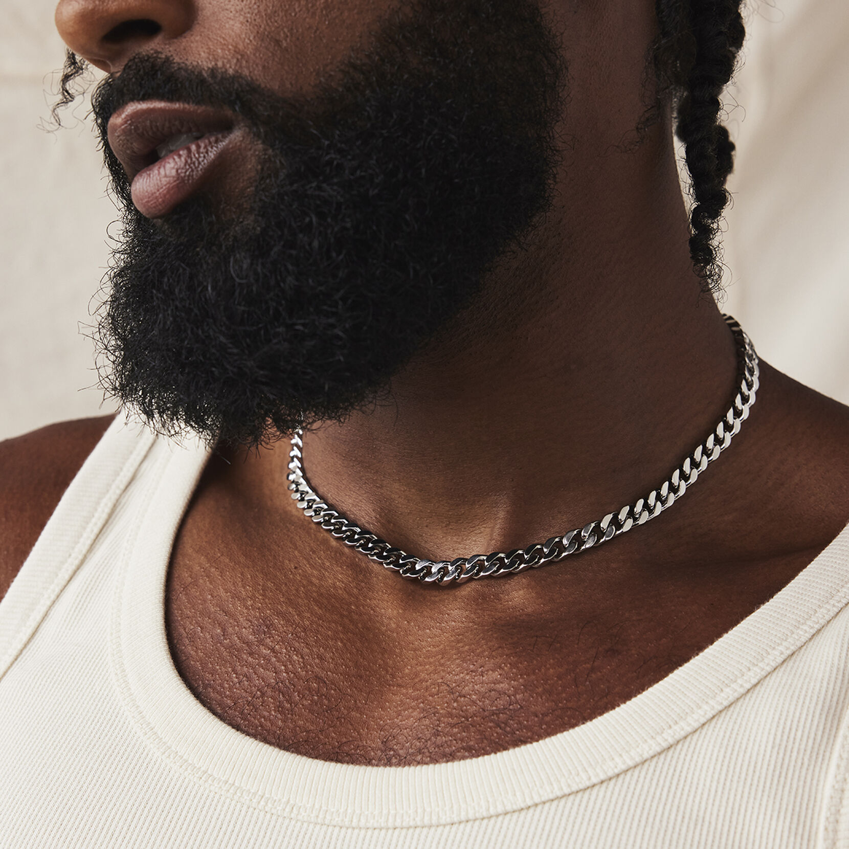 Curb Chain Necklace - 7MM