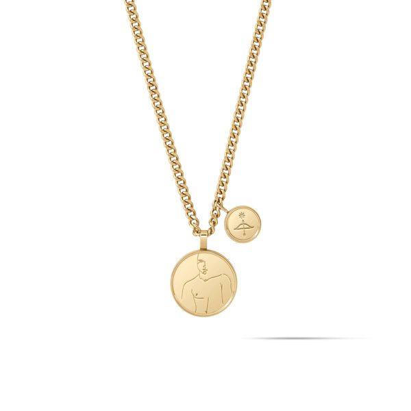 Sun & Moon Necklace - Special Edition Kim Rose Wearable Art | MVMT
