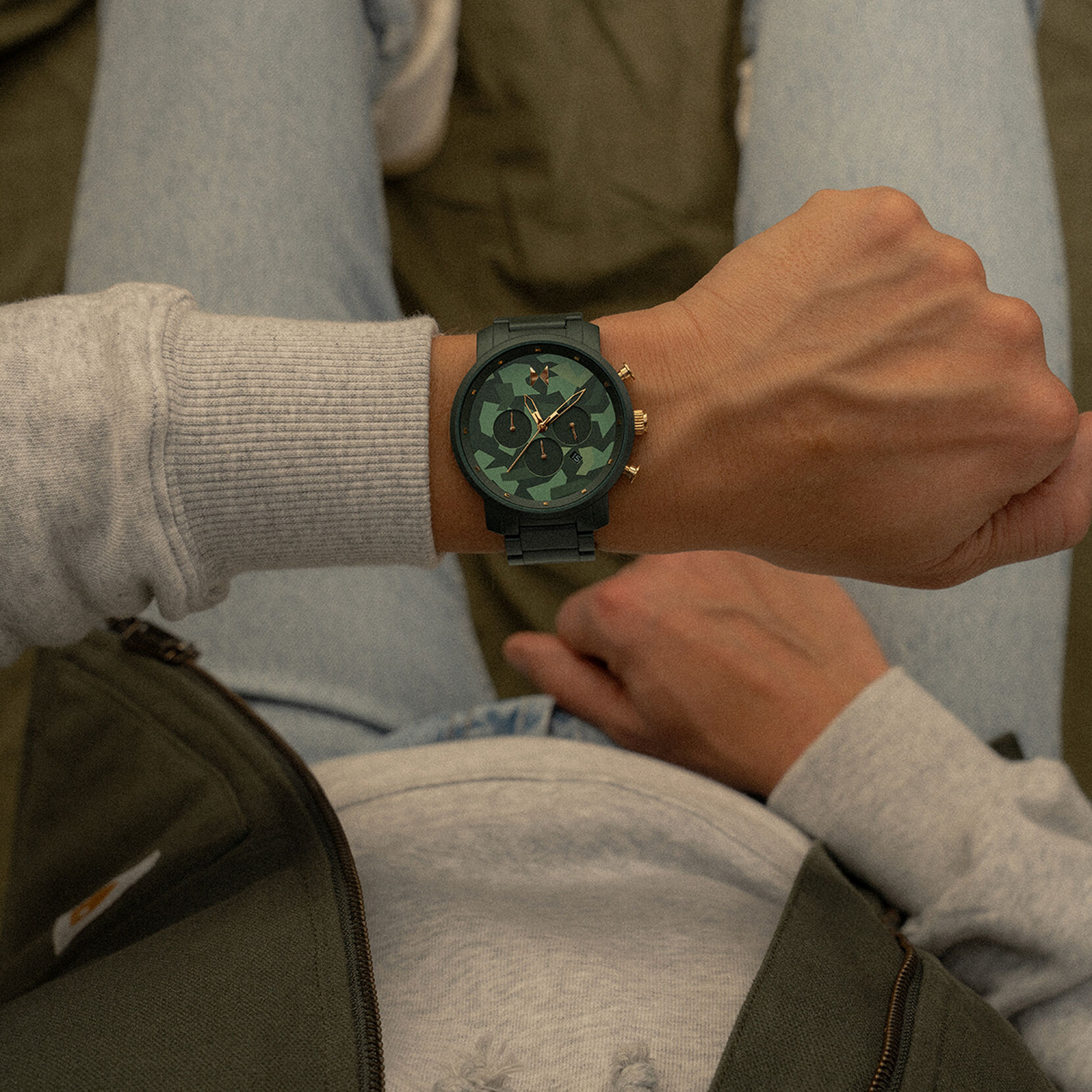Matte Green Camo