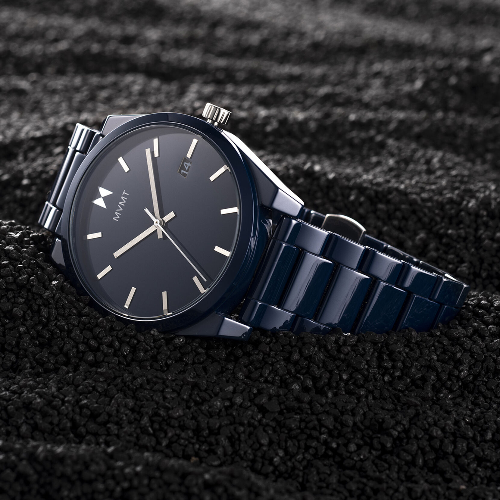 Element | Ceramic Blue Watch | Men's Watches | MVMT