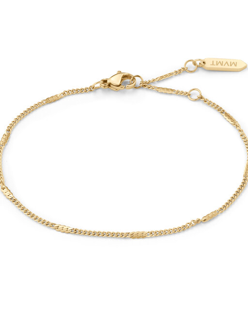 Stamped Chain Bracelet