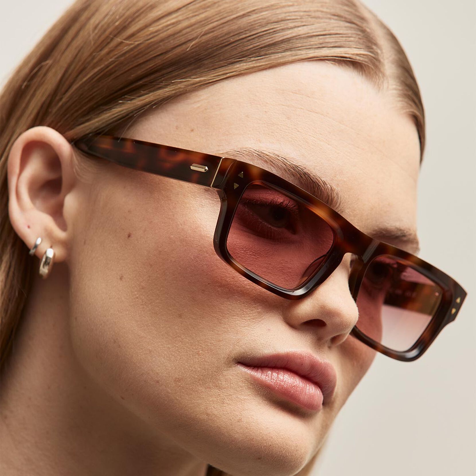 Del Mar Rectangle Sunglasses