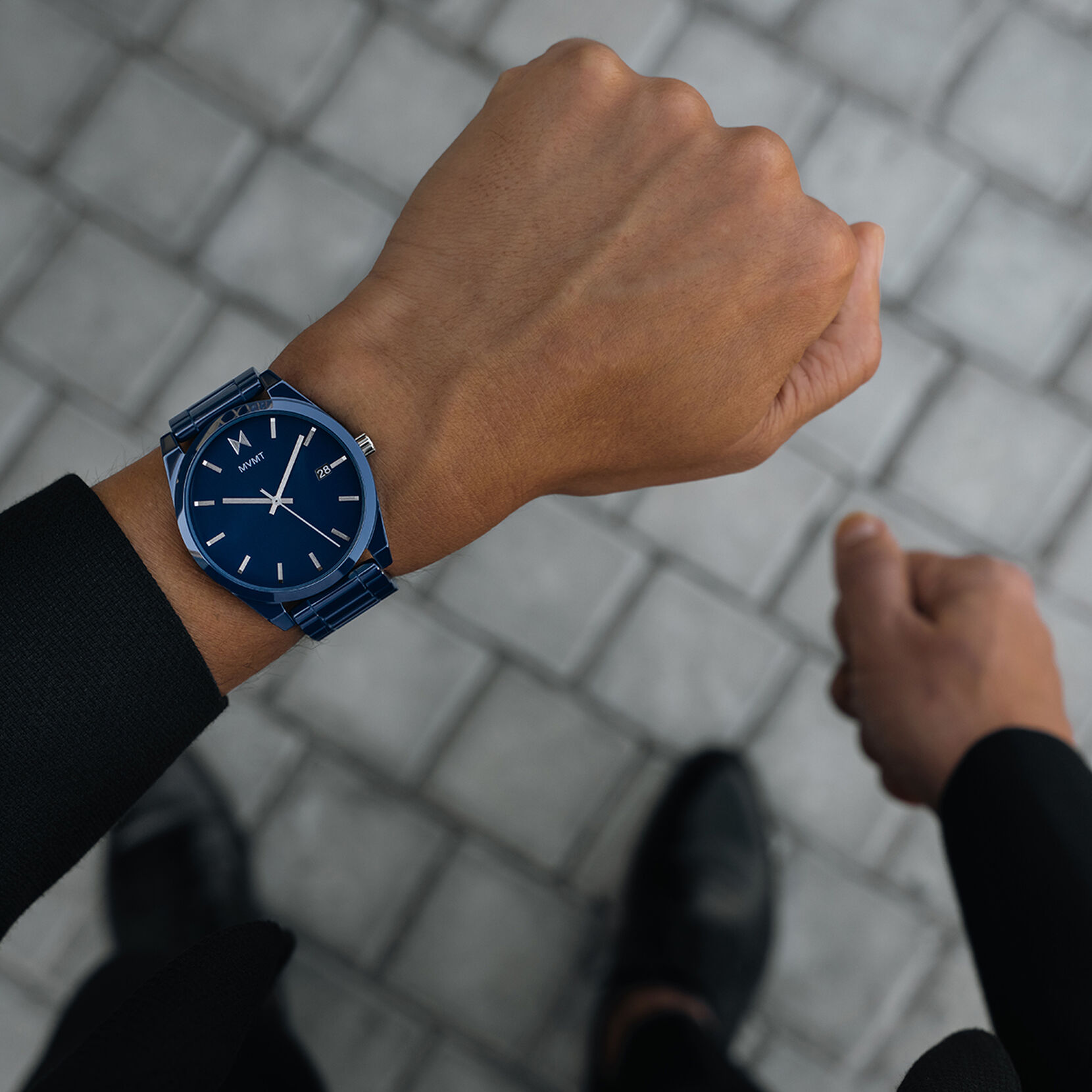 Element | Ceramic Blue Watch | Men's Watches | MVMT