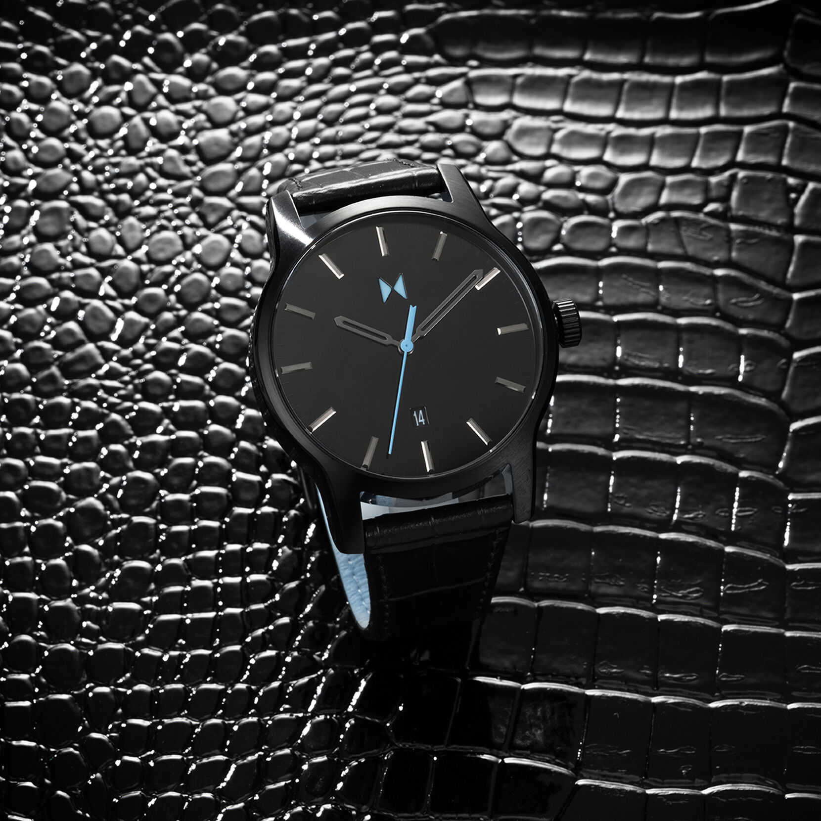 Classic II by MVMT - Clean Men's Watches in Jet Black Steel