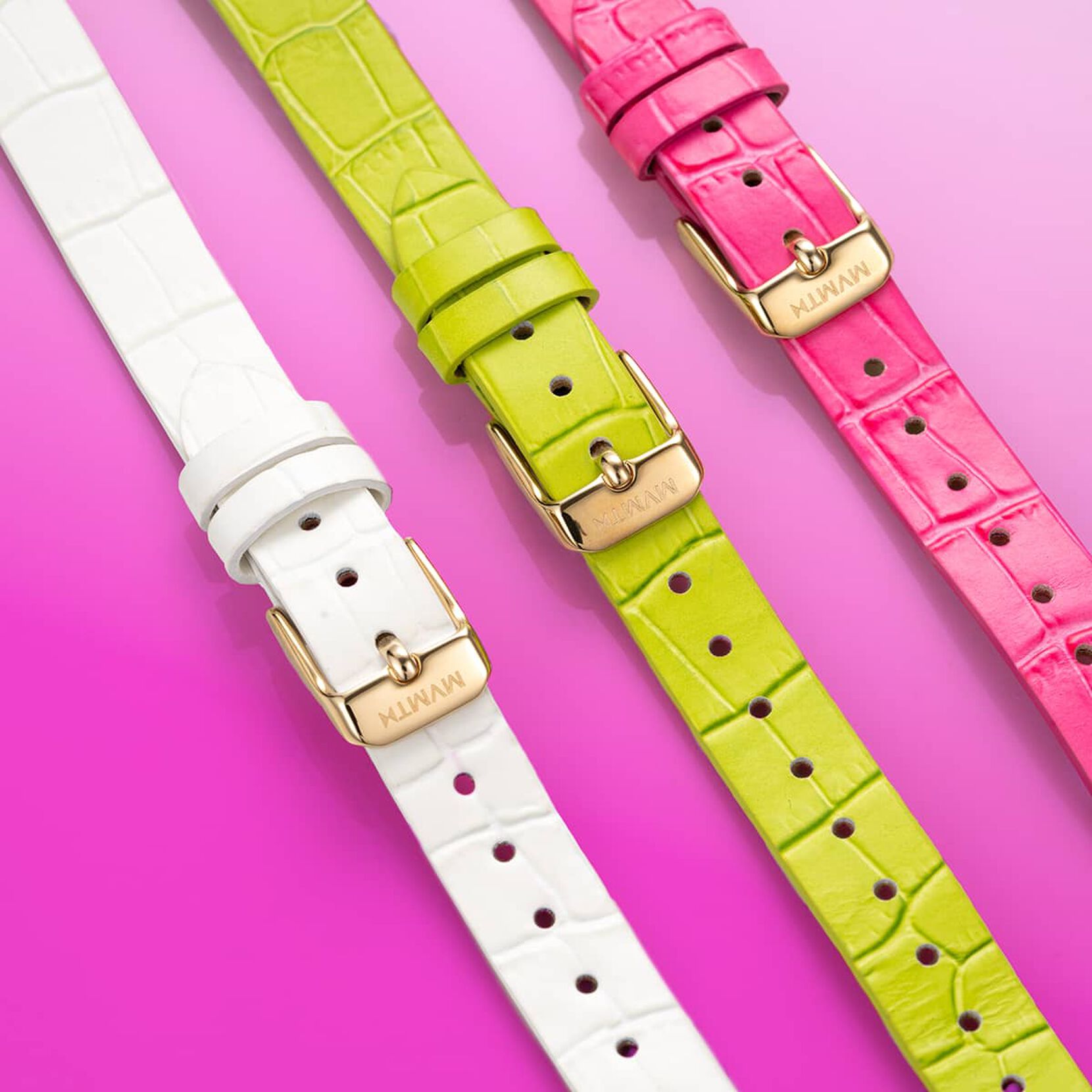Reina - 12mm Flamingo Pink Italian Leather