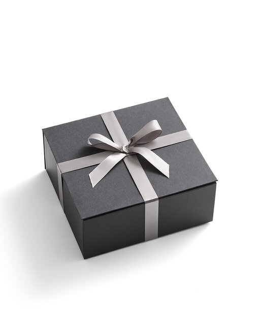 Gift Box with Ribbon (M) 
