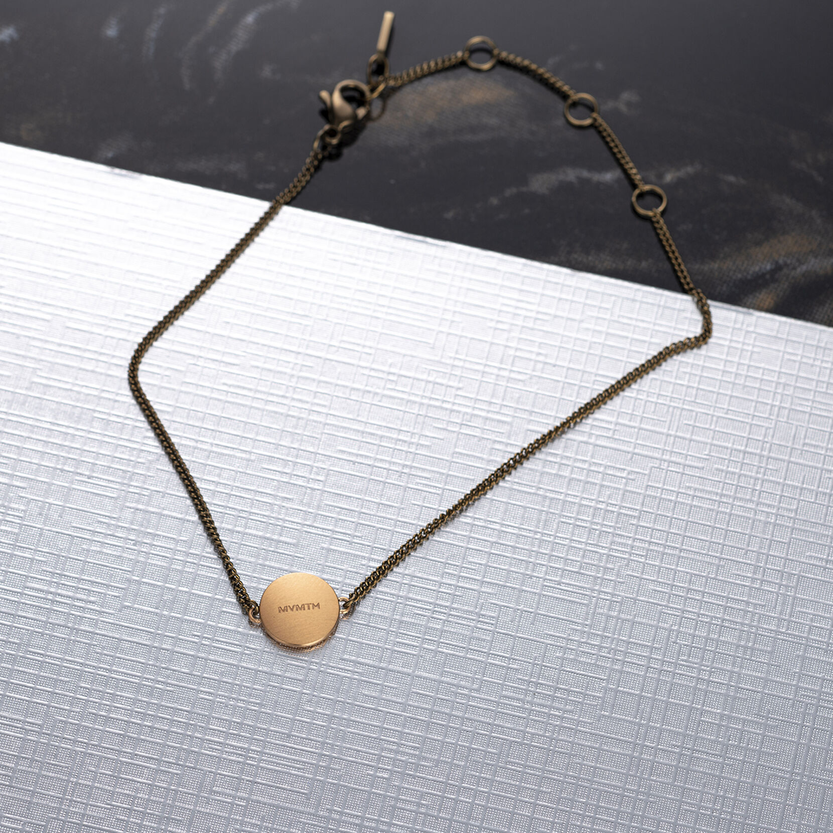 Disc Chain Bracelet