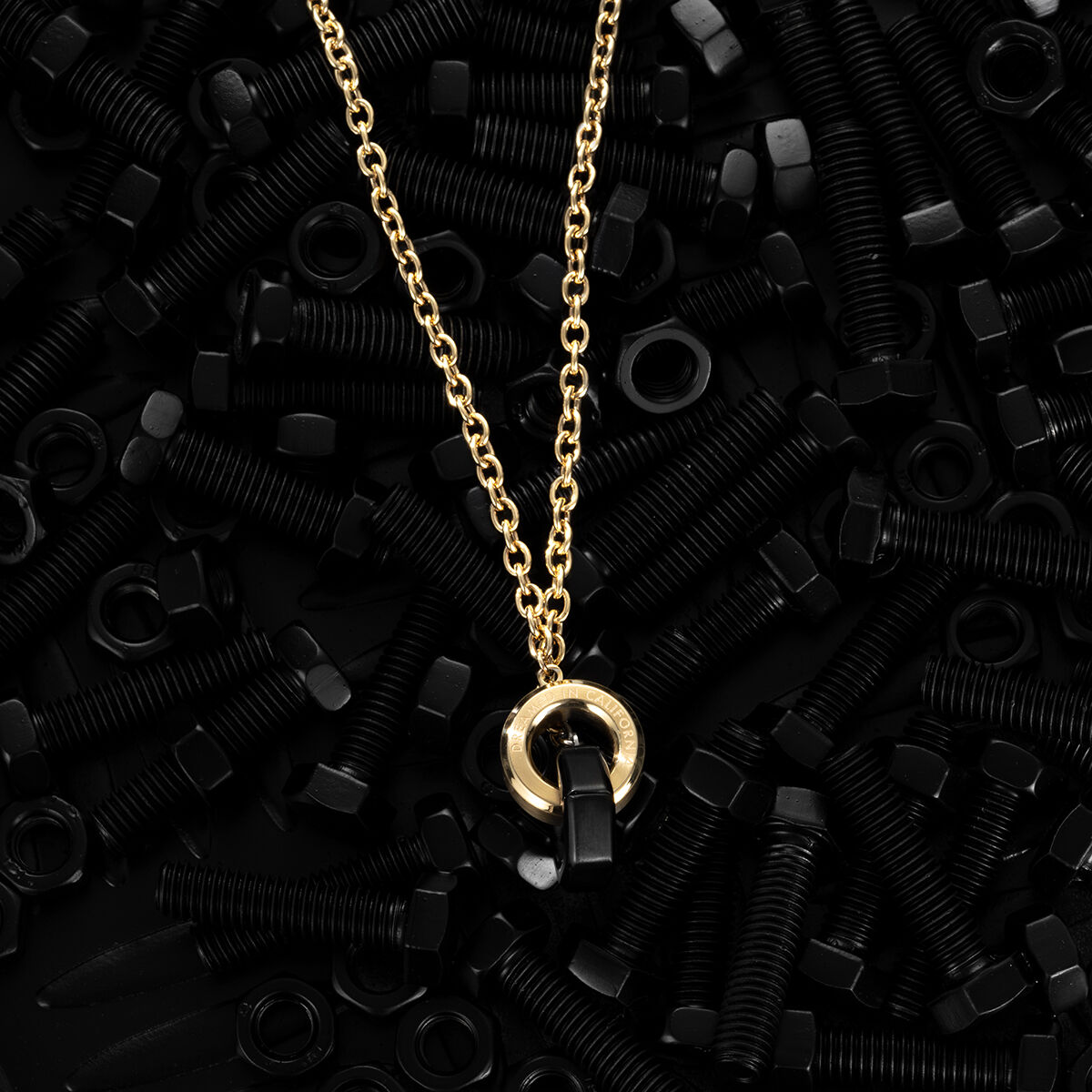 Horseshoe U Link Chain Hardware Double layered necklace | eBay