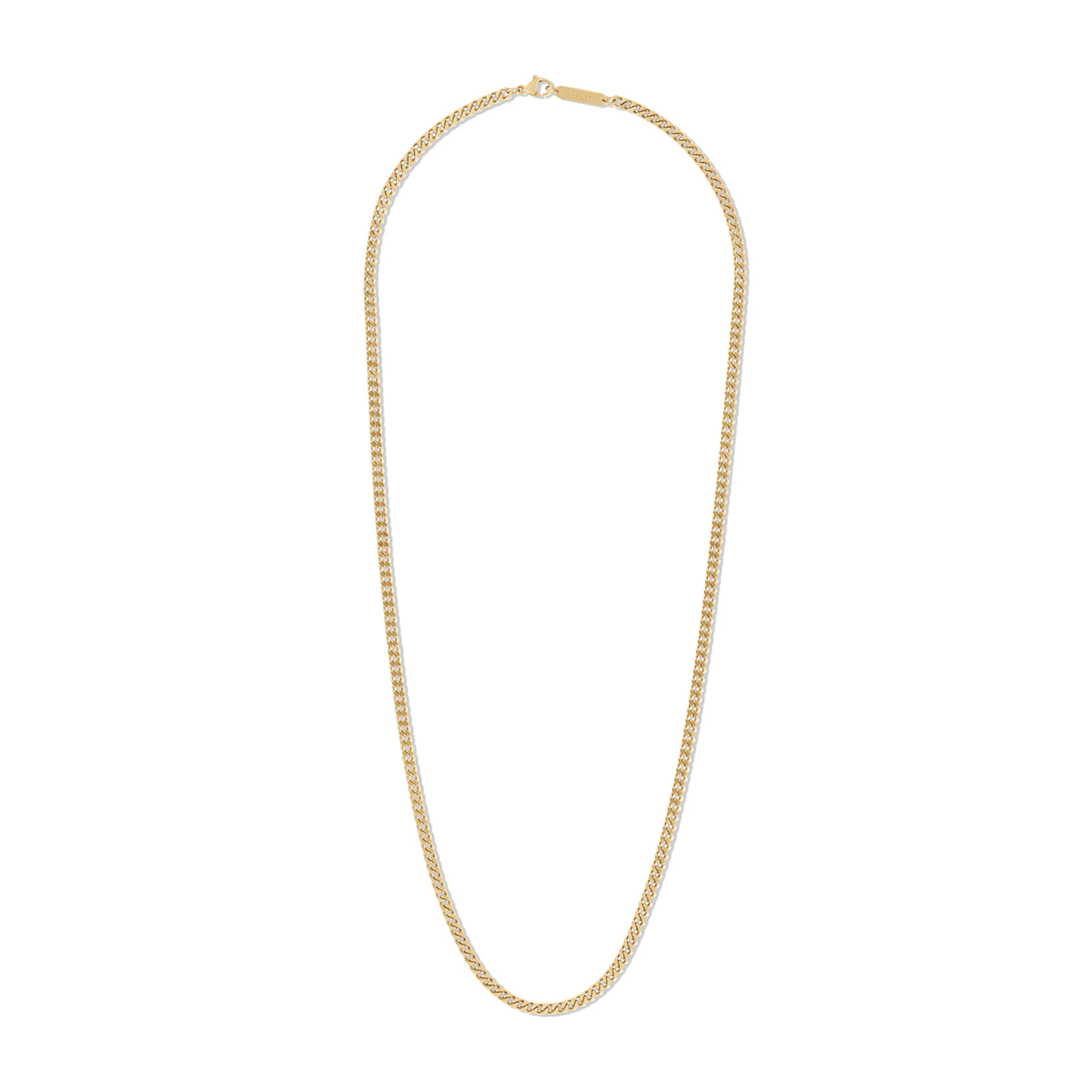 Curb Chain Necklace - 3MM