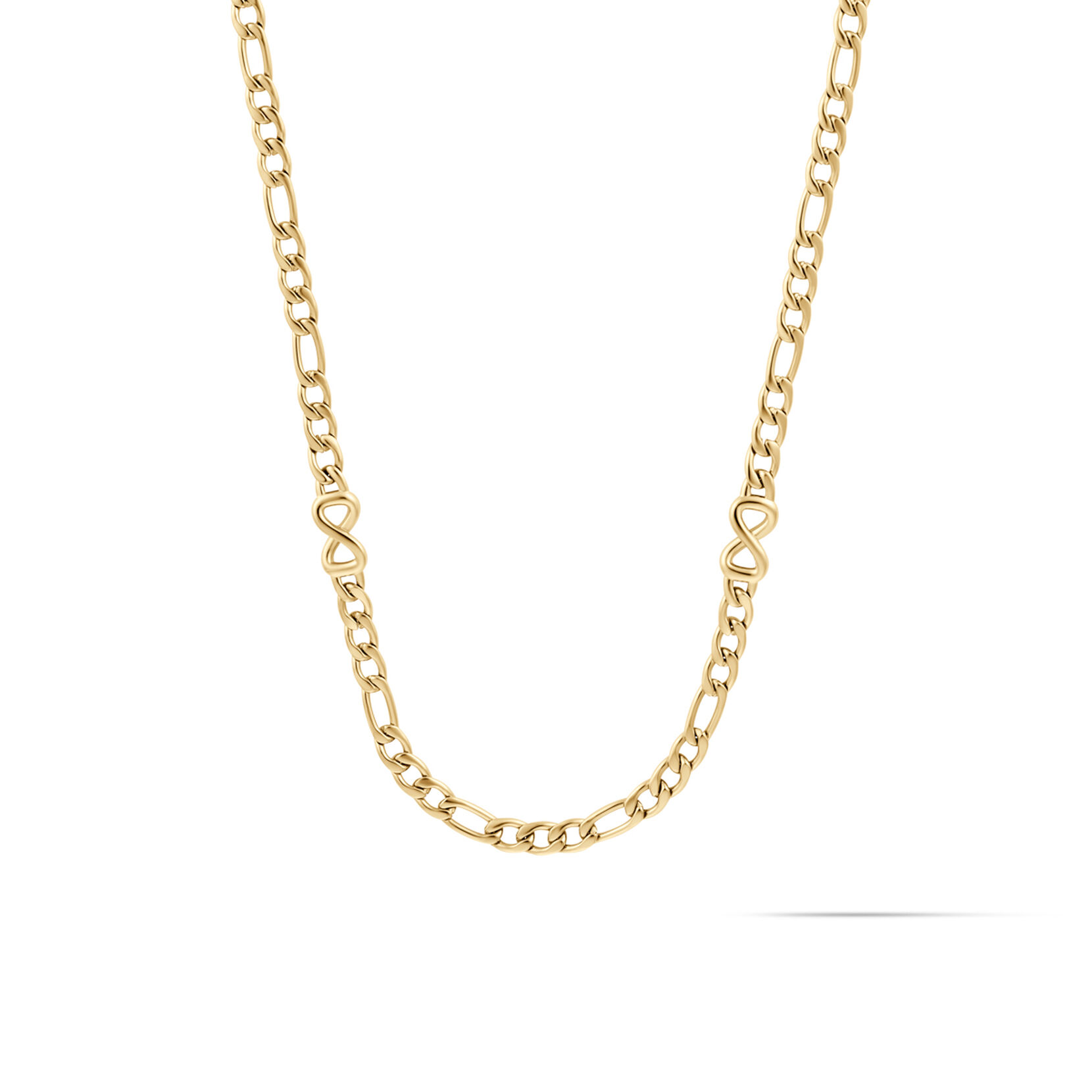 Figaro Chain Necklace - 3.8MM