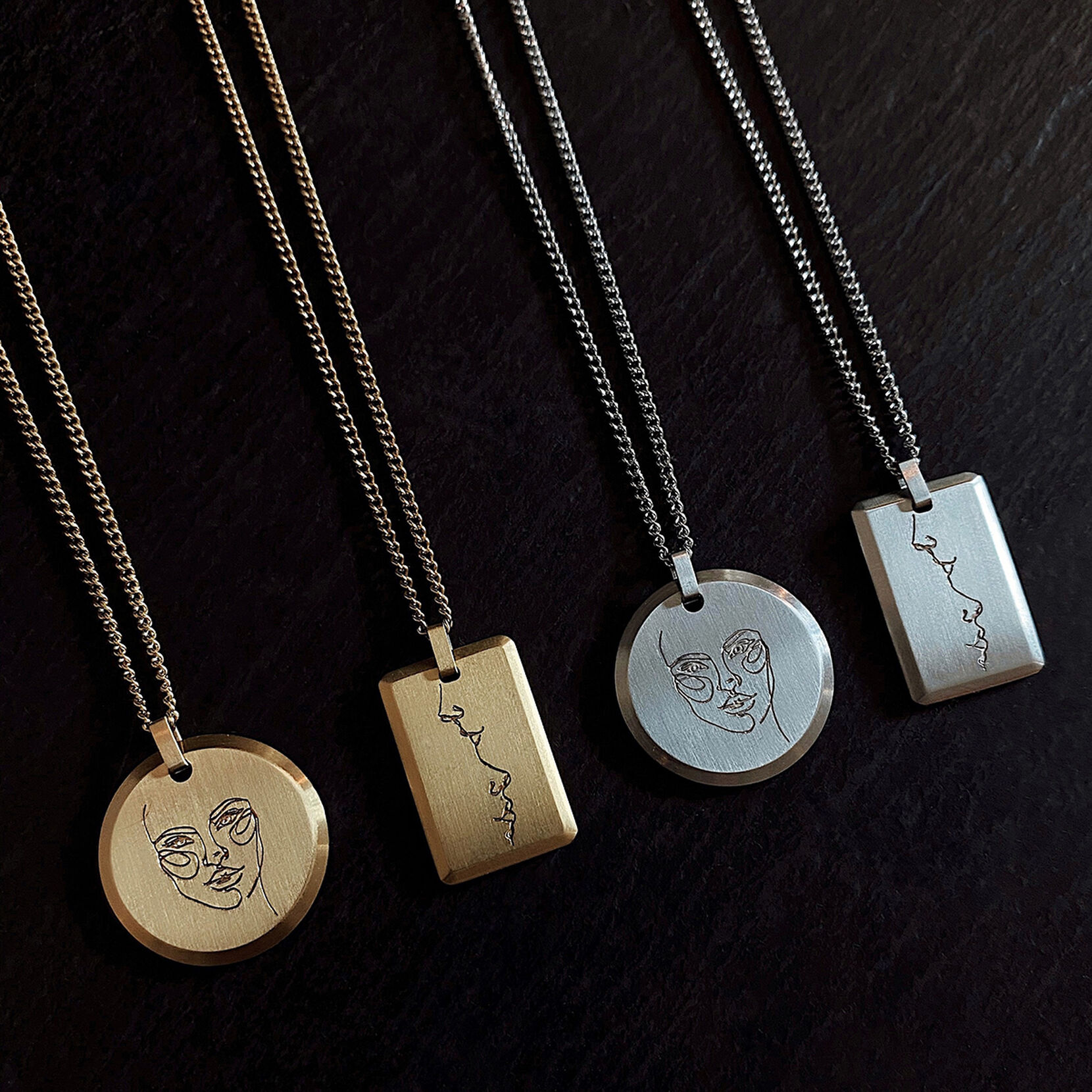 Warrior Pendant Necklace