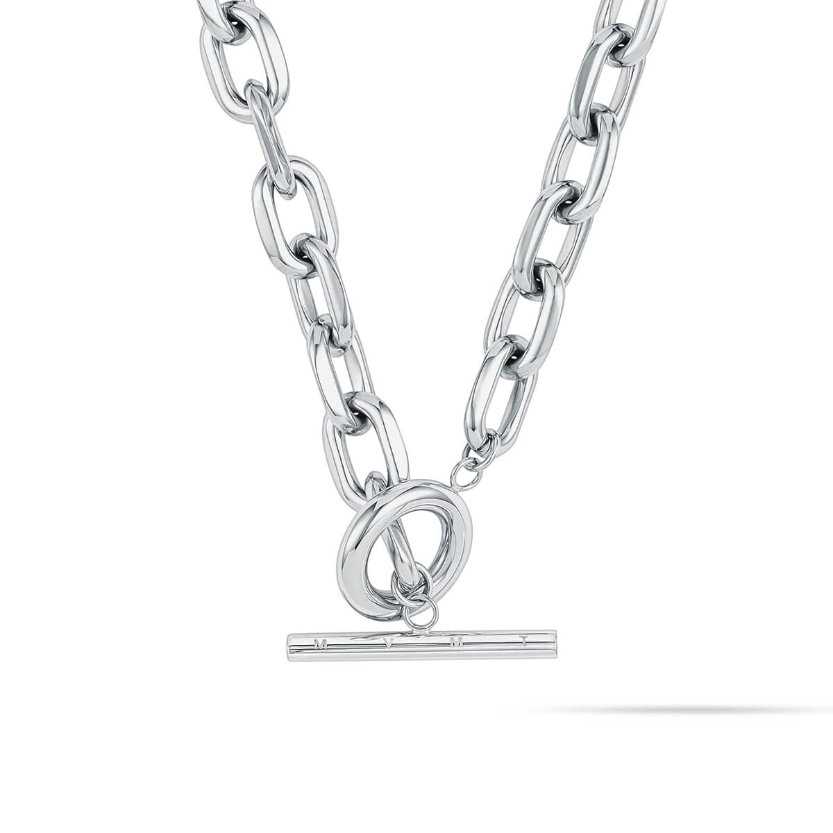 Paul Smith Silver T-Bar Necklace | Jules B