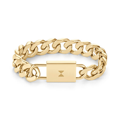 Chunky Padlock Bracelet
