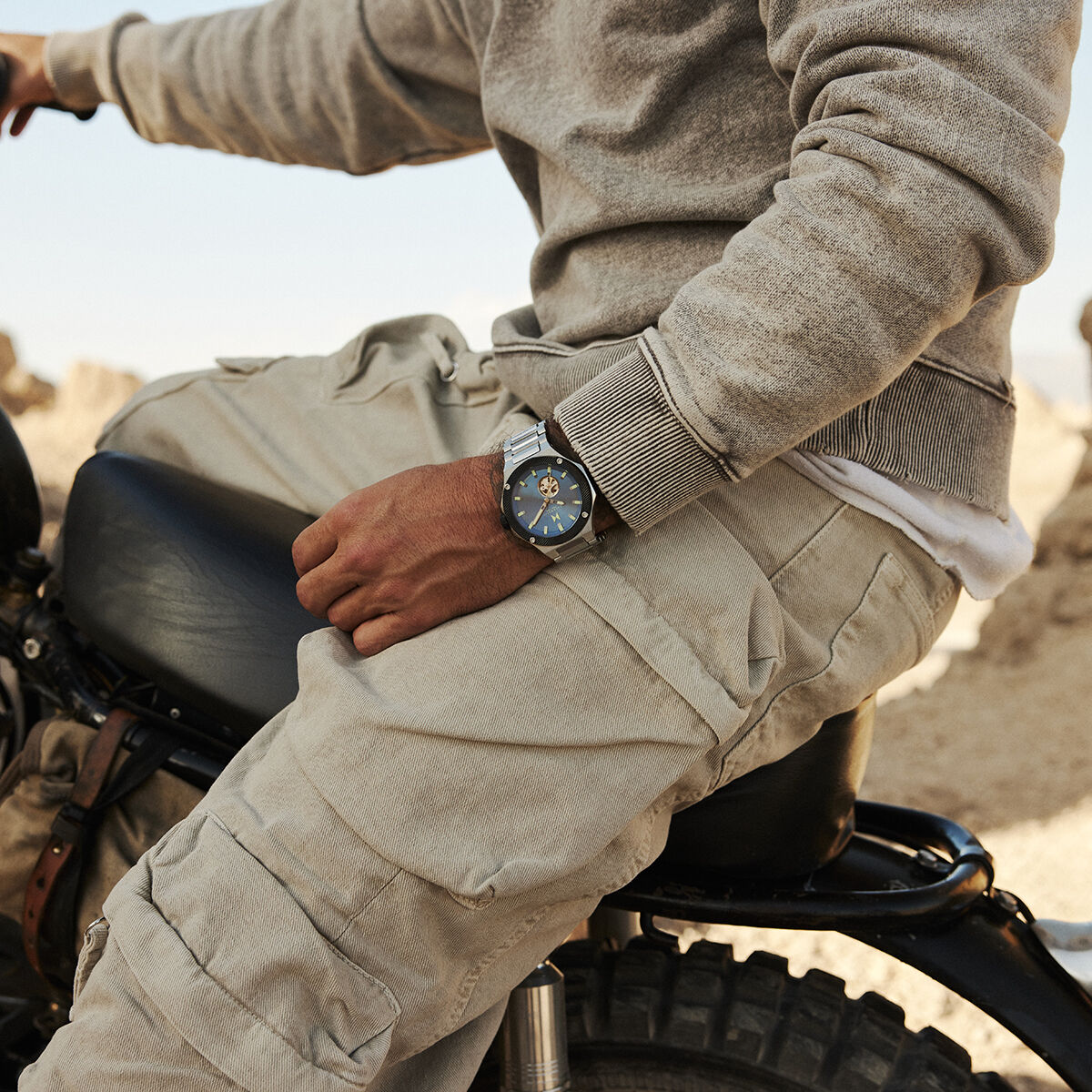 Raptor Automatic Sport Navy Steel Men s Adventure Watch MVMT