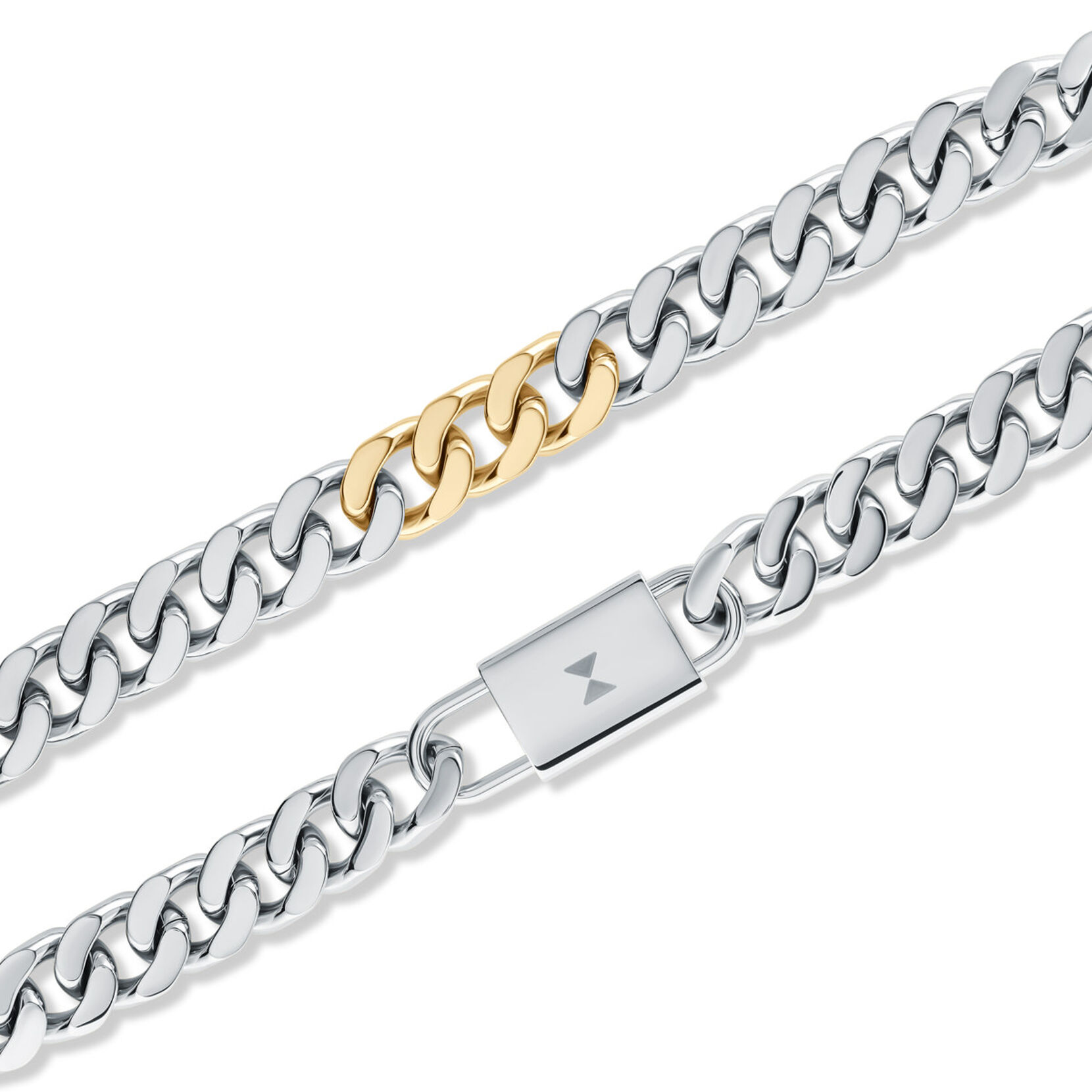 Chunky Padlock Necklace