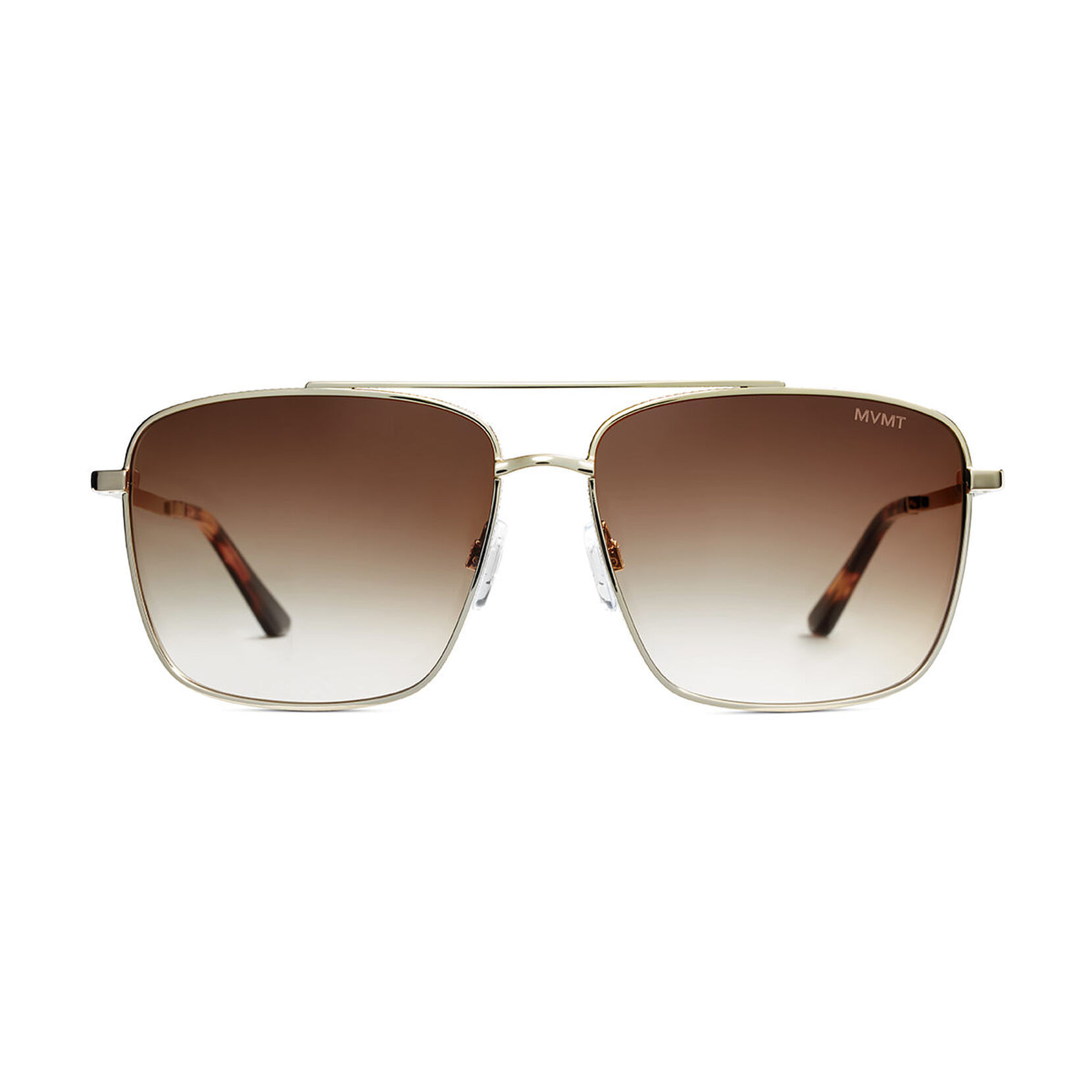 MVMT Navigator Non-Polarized Square Sunglasses - Stainless Steel Sunglasses  for Men & Women - Cruiser Shades Block 100% of UV Rays - Premium, Durable