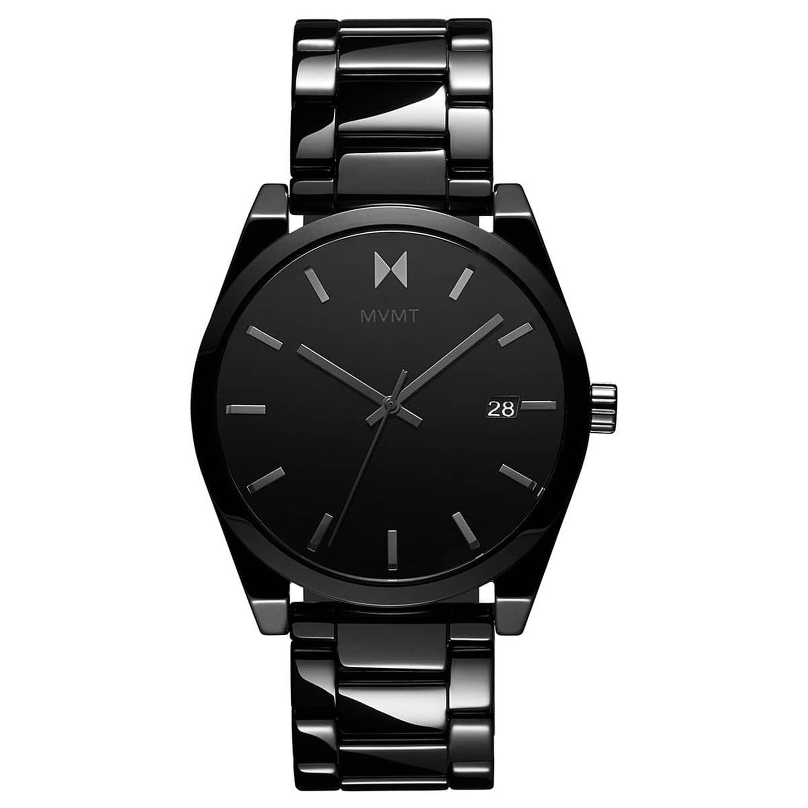 Element Ceramic Men's Watch in Gloss Black | MVMT