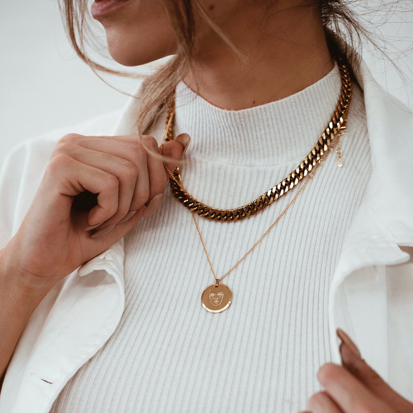 Warrior Pendant Necklace