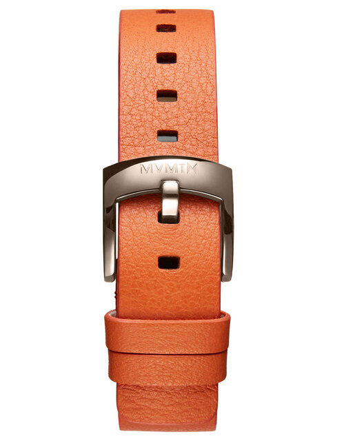 Bloom - 16mm Orange Leather