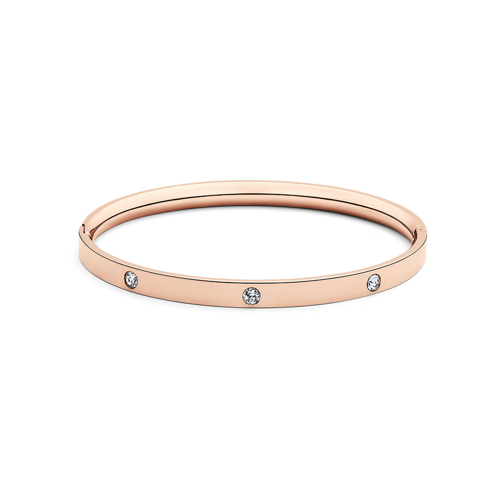 Crystal Ellipse Bangle
