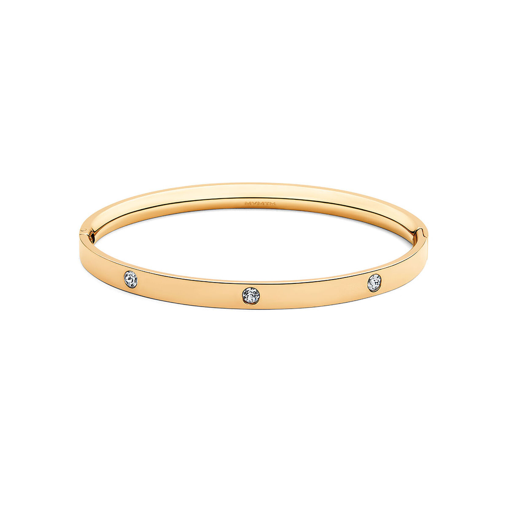 Crystal Ellipse Bangle