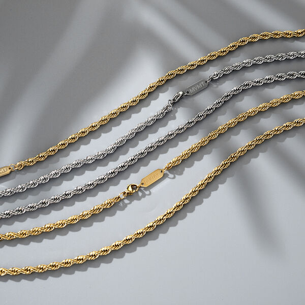 Rope Chain Bracelet - 3.9MM