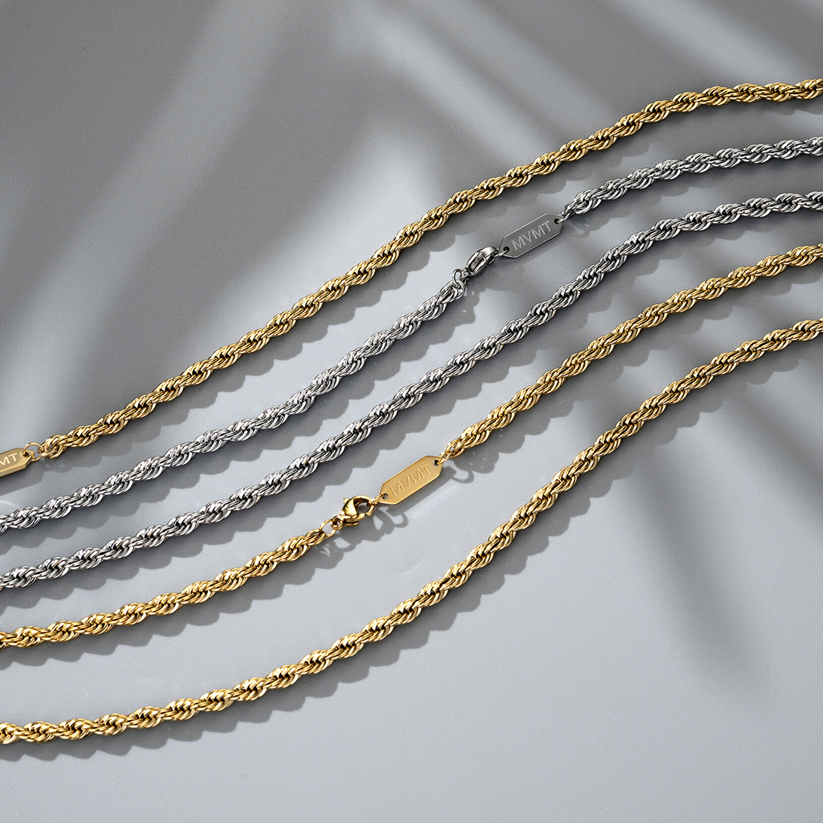 Rope Chain Bracelet - 3.9MM